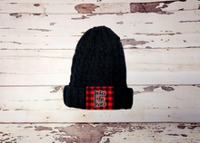 Load image into Gallery viewer, Minnesota Pom Pom and Beanie "lakes, lefse, loons" Winter Hat