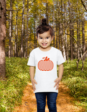 Load image into Gallery viewer, Pumpkin Zig Zag Youth Shirt