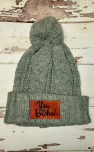 Load image into Gallery viewer, Minnesota Pom Pom and Beanie "You Betcha" Winter Hat