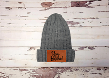 Load image into Gallery viewer, Minnesota Pom Pom and Beanie &quot;You Betcha&quot; Winter Hat
